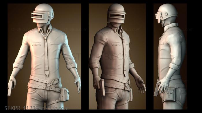 Статуэтки упрощенные Playerunknowns Battlegrounds