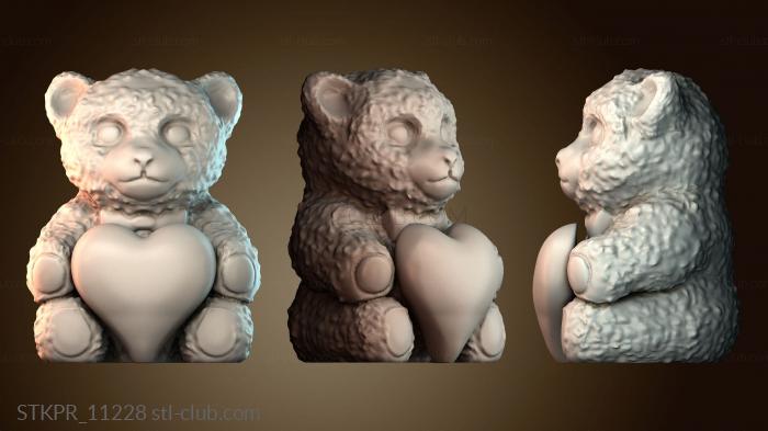 Статуэтки упрощенные Плюшевый мишка