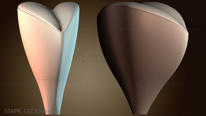 Статуэтки упрощенные Поцелуй на День святого Валентина