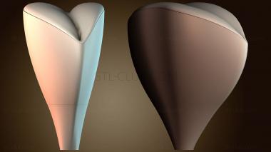 3D модель Поцелуй на День святого Валентина (STL)