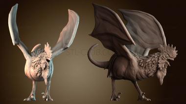 3D модель Кокатрис (STL)