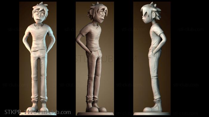 Статуэтки упрощенные Гориллаз