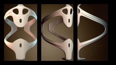 3D модель Дизайн держателя для бутылок (STL)