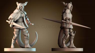 3D модель Полудраконы (STL)