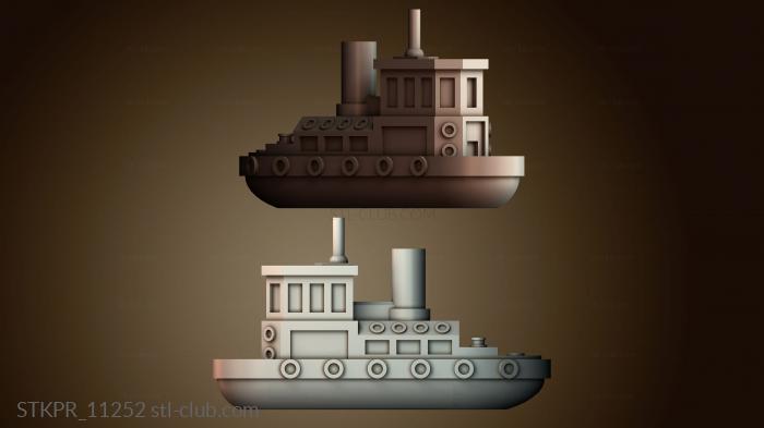 Статуэтки упрощенные Буксир