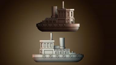 3D модель Буксир (STL)