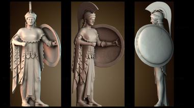 3D модель Архаичная Афина (STL)