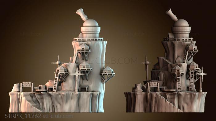 Статуэтки упрощенные Структура космического каньона