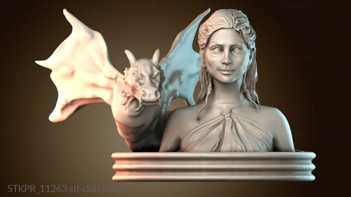 Статуэтки упрощенные Дейенерис Таргариен — Игра престолов