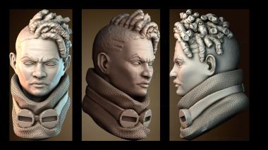 3D модель Экко (STL)