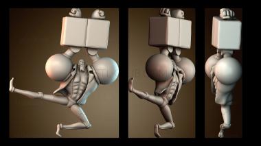 3D модель Фрэнки One Piece (STL)