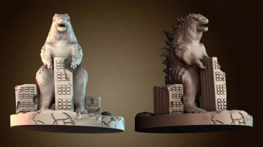 3D модель Годзилла (STL)