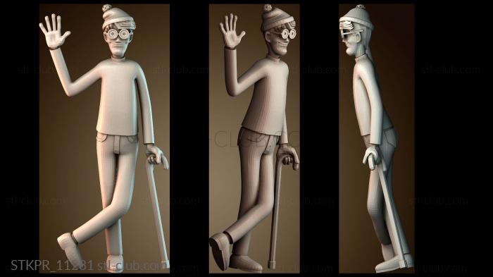 Статуэтки упрощенные Уолли