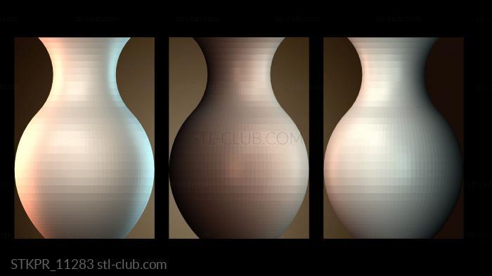 Статуэтки упрощенные Элегантная керамическая ваза