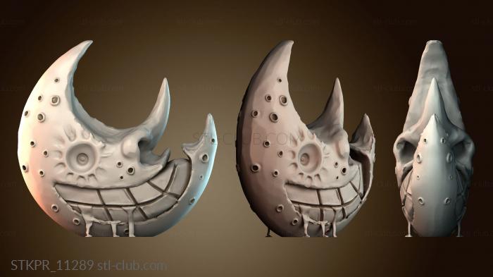 Статуэтки упрощенные Лампа «Ухмыляющаяся луна»