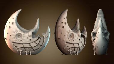 3D модель Лампа «Ухмыляющаяся луна» (STL)