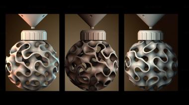 3D модель Гироидная лампа (STL)