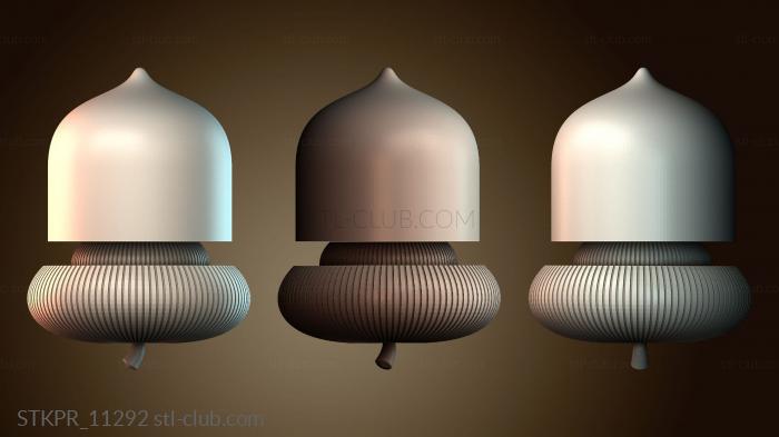 Статуэтки упрощенные Большие контейнеры для желудей Музыкальный шейкер