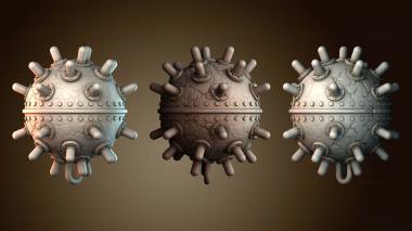 3D модель Глубоководная мина времен Второй мировой войны (STL)