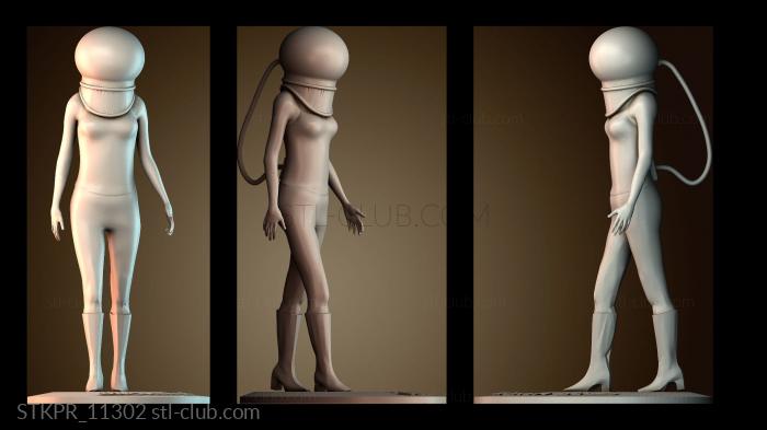 Статуэтки упрощенные Broken Bells — Межгалактическая девушка