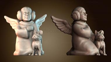 3D модель Кэрри Фишер — Принцесса Лея (STL)