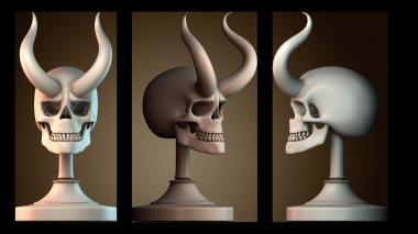 3D модель Дьявол (STL)