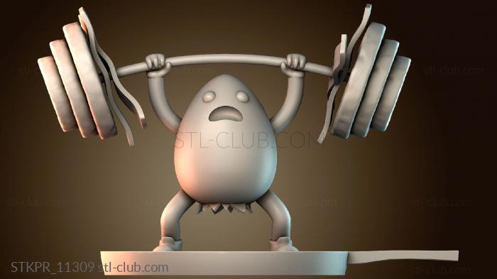 Выброс яйца тяжеловеса