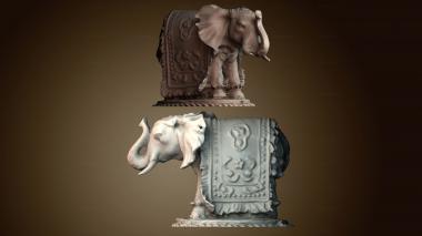 3D модель Скульптура слона (STL)
