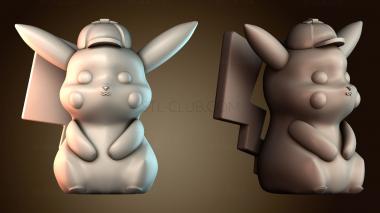 3D модель Пикачу Покемон (STL)