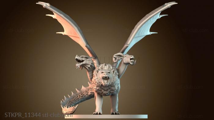 Статуэтки упрощенные Химера