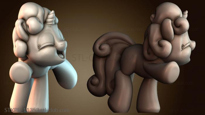 Статуэтки упрощенные Счастливая Милая Бель Единорог