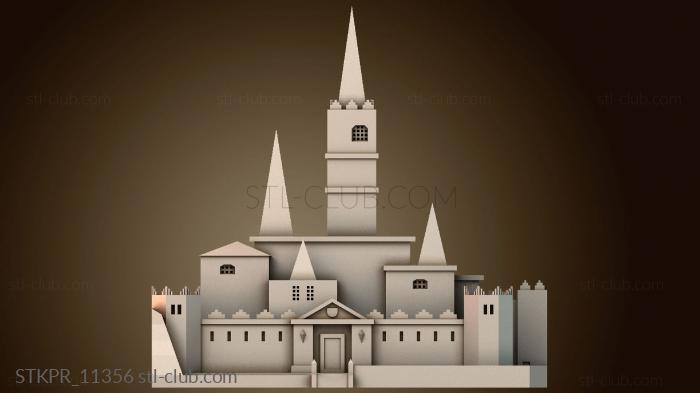 Статуэтки упрощенные Замок Хайрул