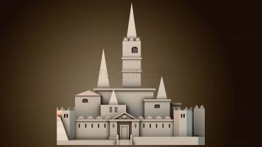 3D модель Замок Хайрул (STL)