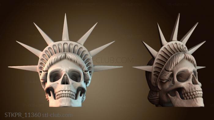 Статуэтки упрощенные Свобода умирает