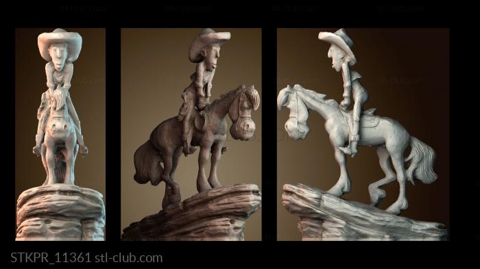 Статуэтки упрощенные Счастливчик Люк