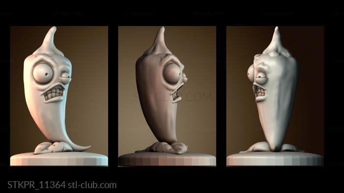 Статуэтки упрощенные PVZ Халапеньо