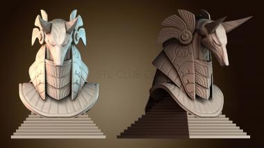 3D модель Статуя головы Анубиса (STL)