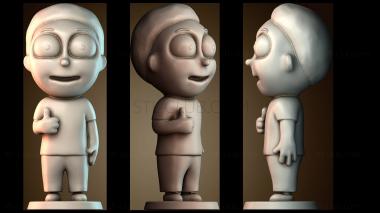 3D модель Крошечный Морти (STL)