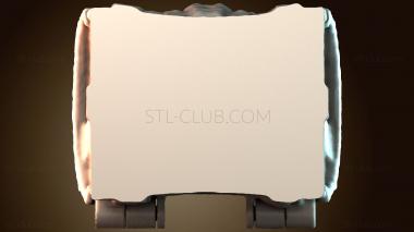 3D модель Сундук с сокровищами (STL)