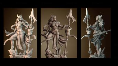 3D модель Анджела Marvel Comics (STL)