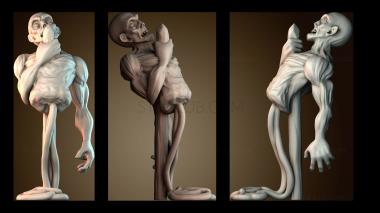 3D модель Тело на пике (STL)