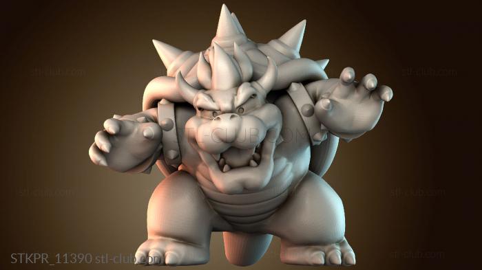 Статуэтки упрощенные Боузер