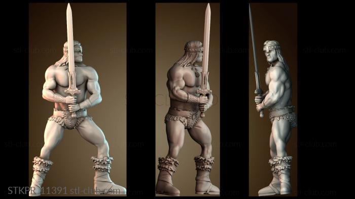 Статуэтки упрощенные Конан Разрушитель