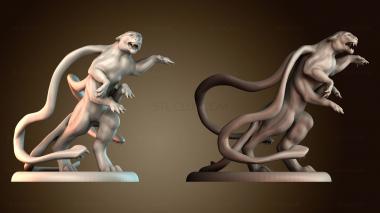 3D модель Вытесняющий зверь (STL)