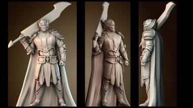 3D модель Эльф Паладин (STL)