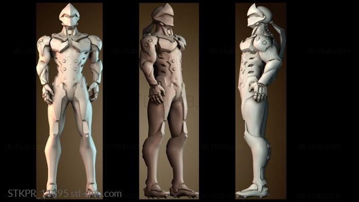 Статуэтки упрощенные Гэндзи Овервотч