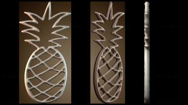 3D модель Кулон «Ананас» (STL)