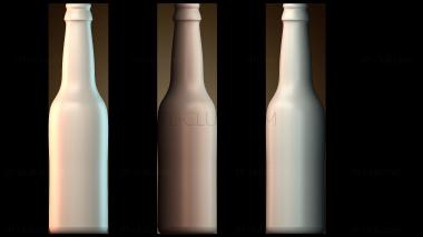 3D модель Пивная бутылка (STL)