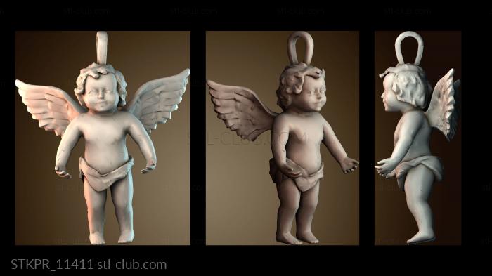 Статуэтки упрощенные Подвеска «Херувим»