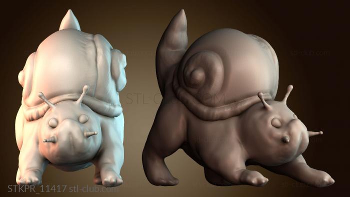 Статуэтки упрощенные Puppysnails